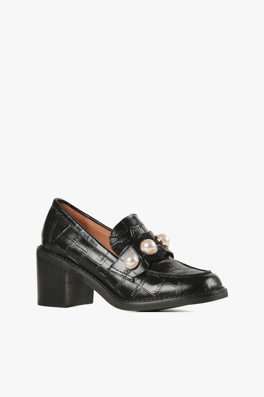 Categories ALL BLACK Footwear | Mobe Loafer Pump Black