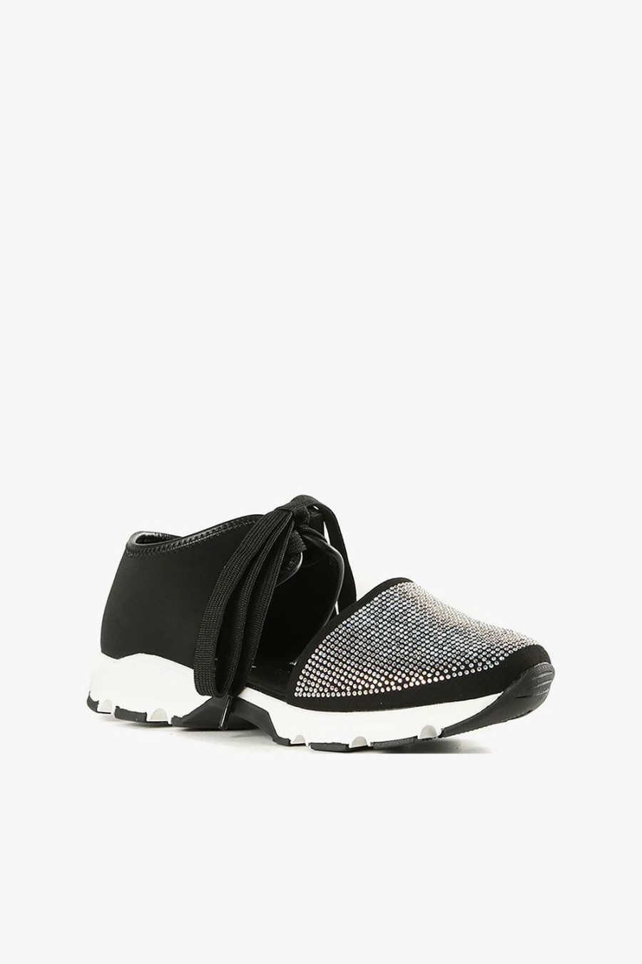 Categories ALL BLACK Footwear | Amazing Pave White