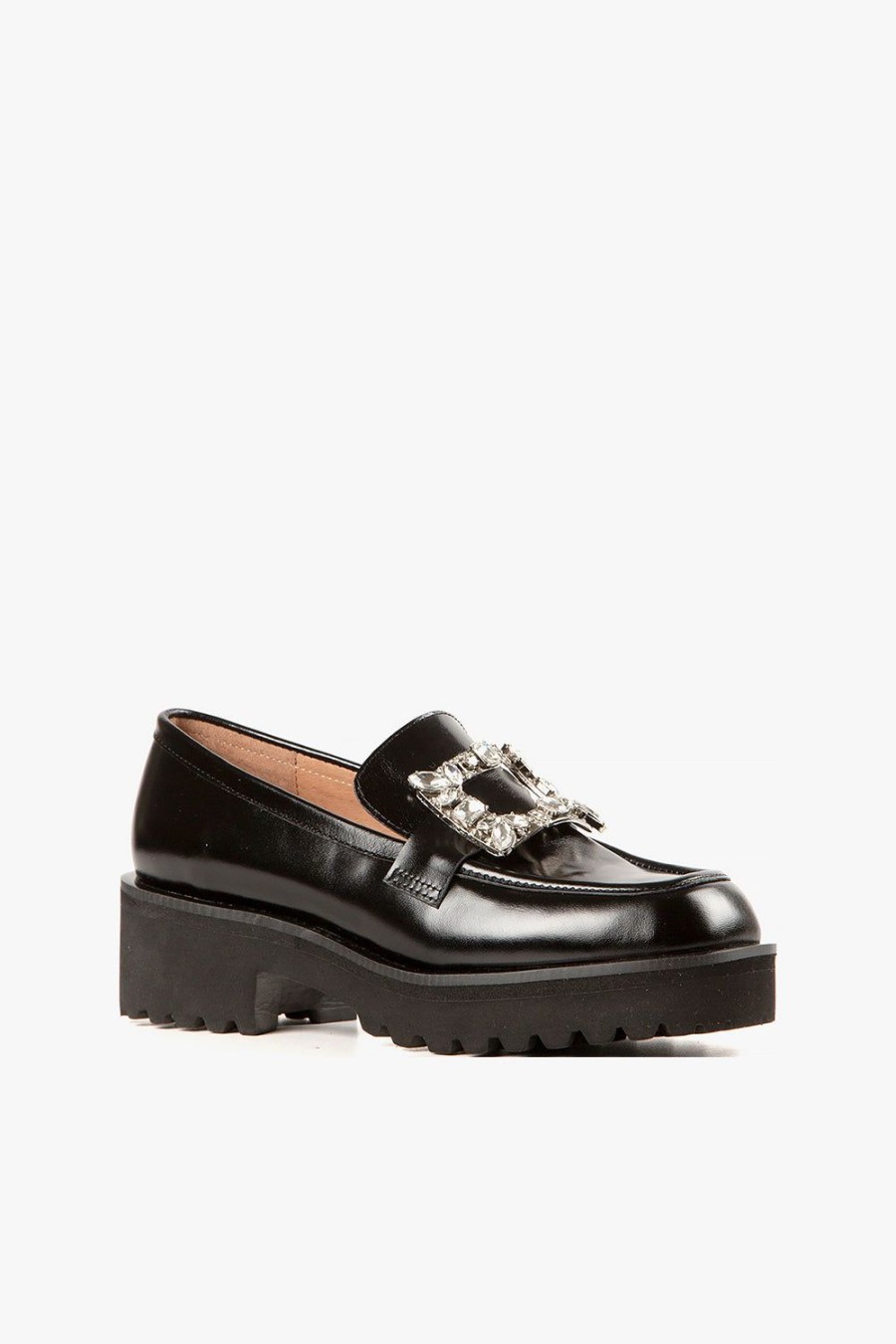 Categories ALL BLACK Footwear | Elton Lugg Loafer Black