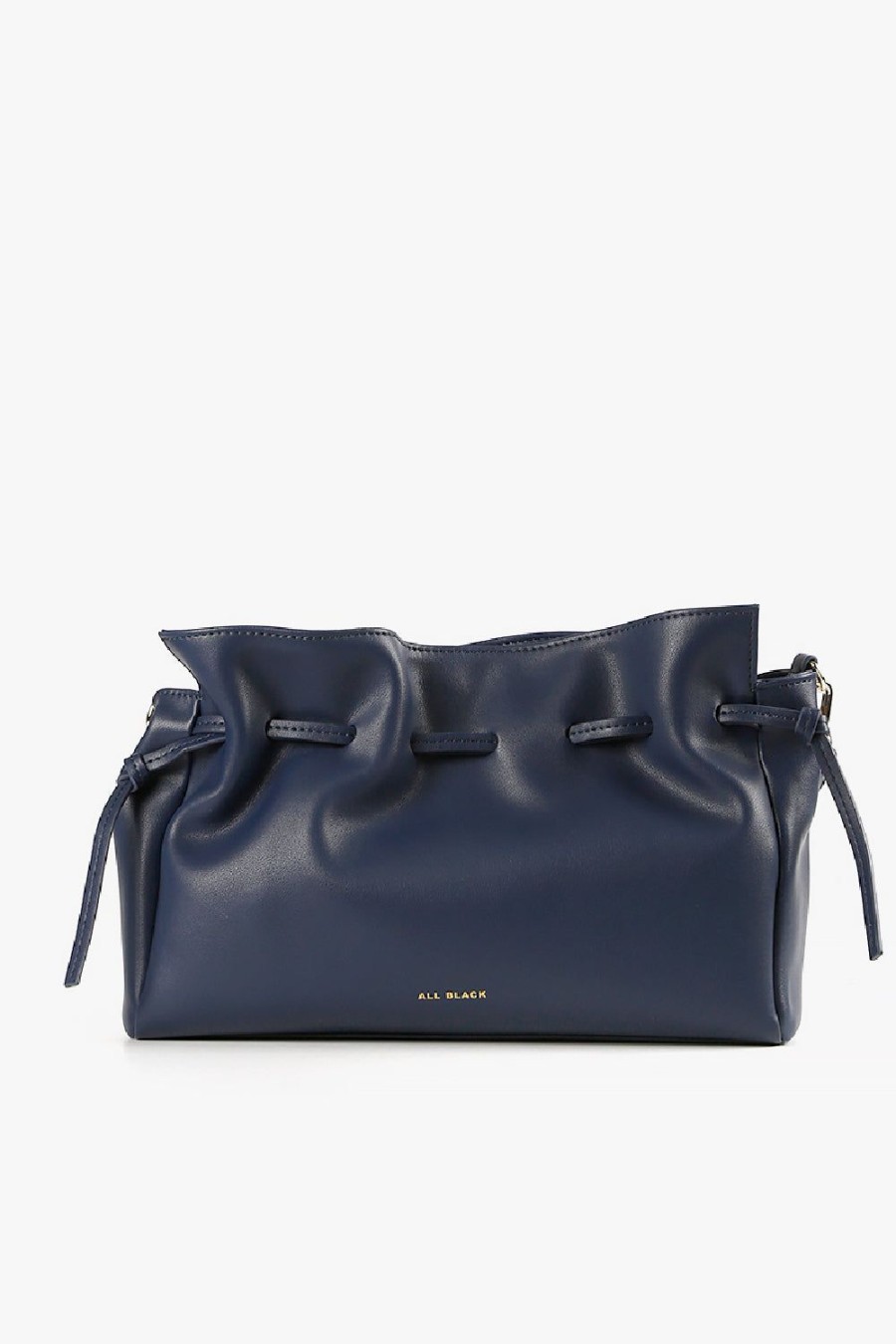 Handbags ALL BLACK Footwear | Gathered Pouch 2 Navy