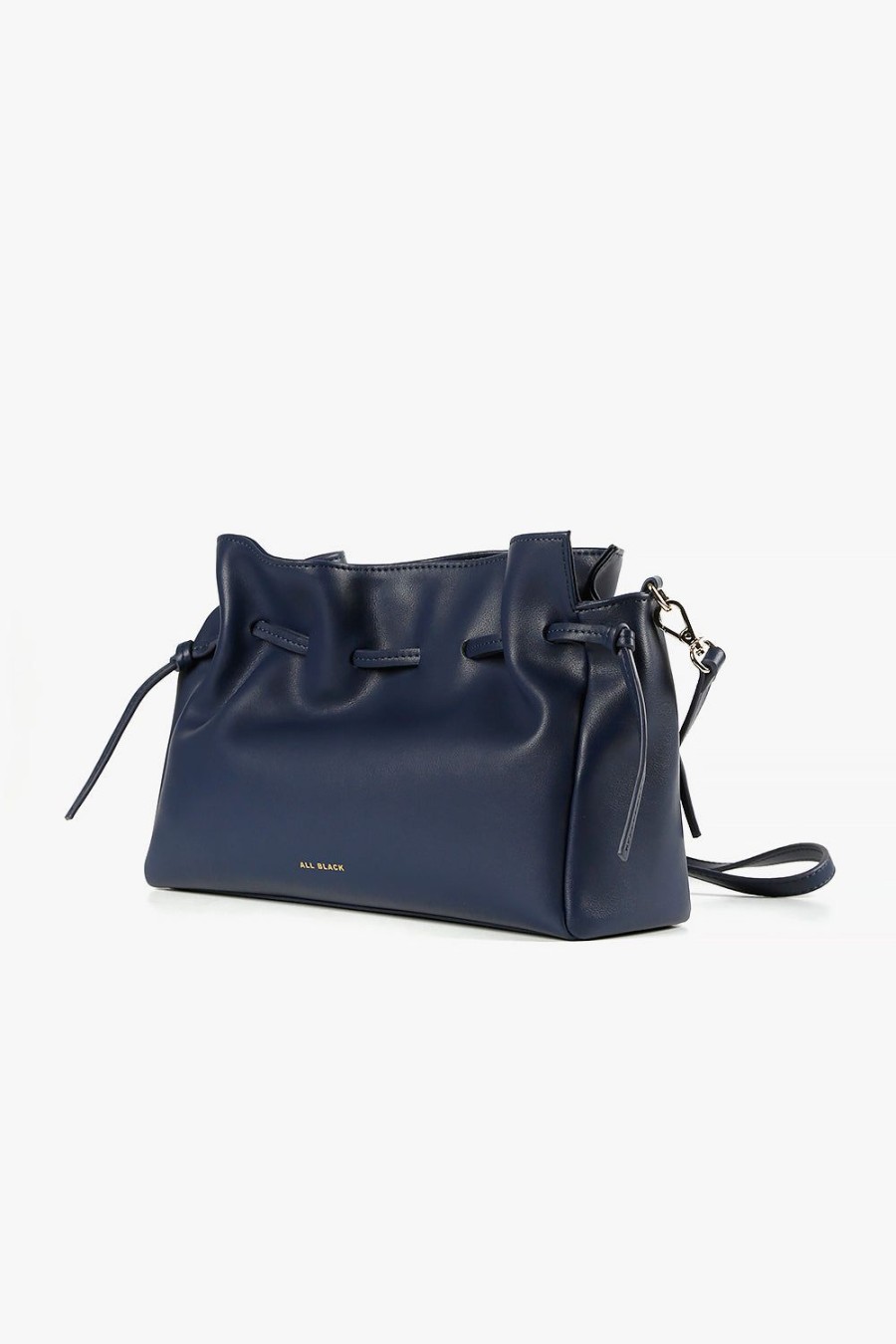 Handbags ALL BLACK Footwear | Gathered Pouch 2 Navy