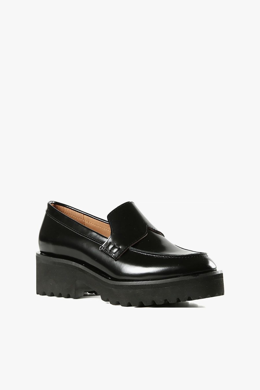 Categories ALL BLACK Footwear | Lugg Lady Loafer Black