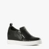 Categories ALL BLACK Footwear | Double Zip Low Top Black