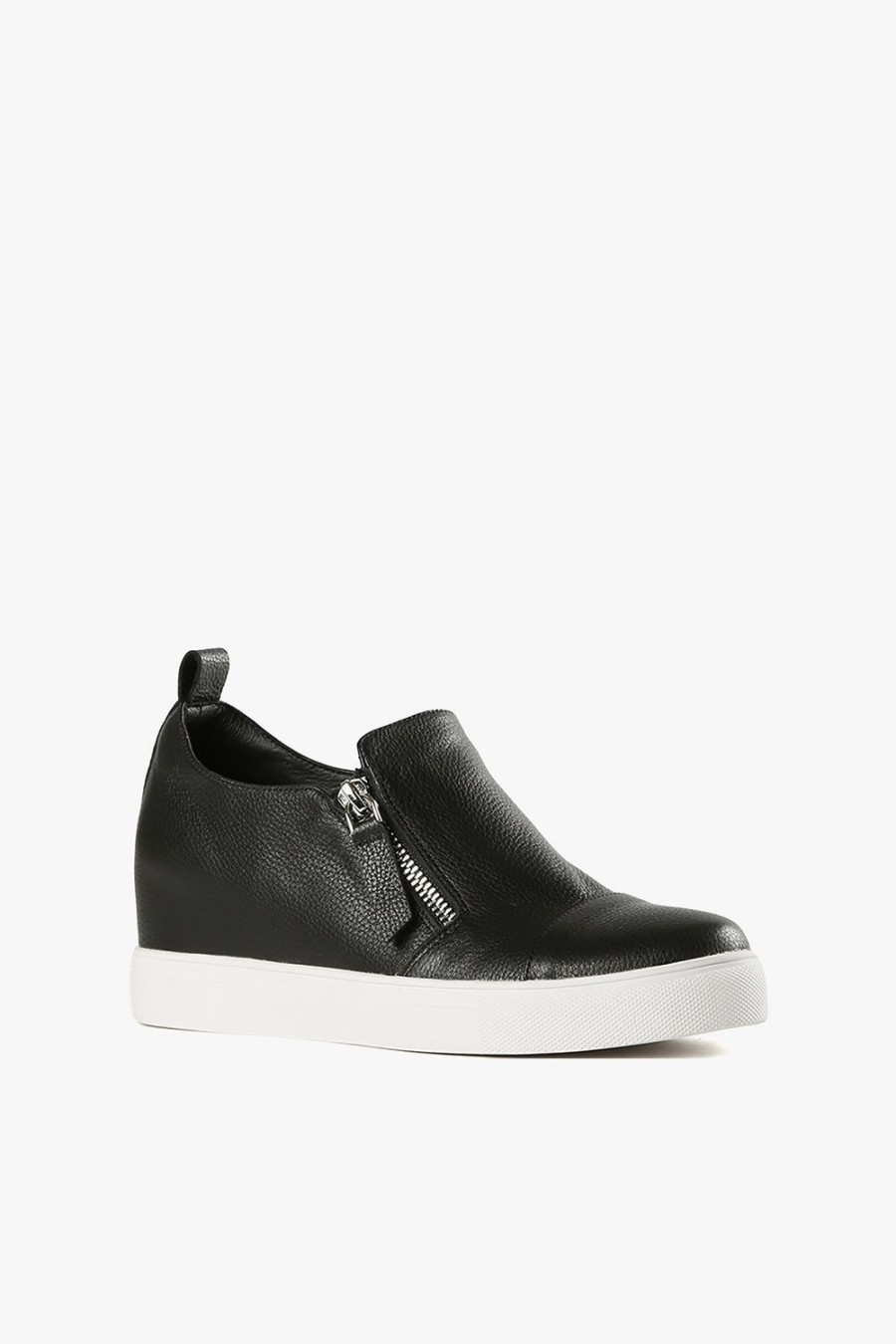 Categories ALL BLACK Footwear | Double Zip Low Top Black