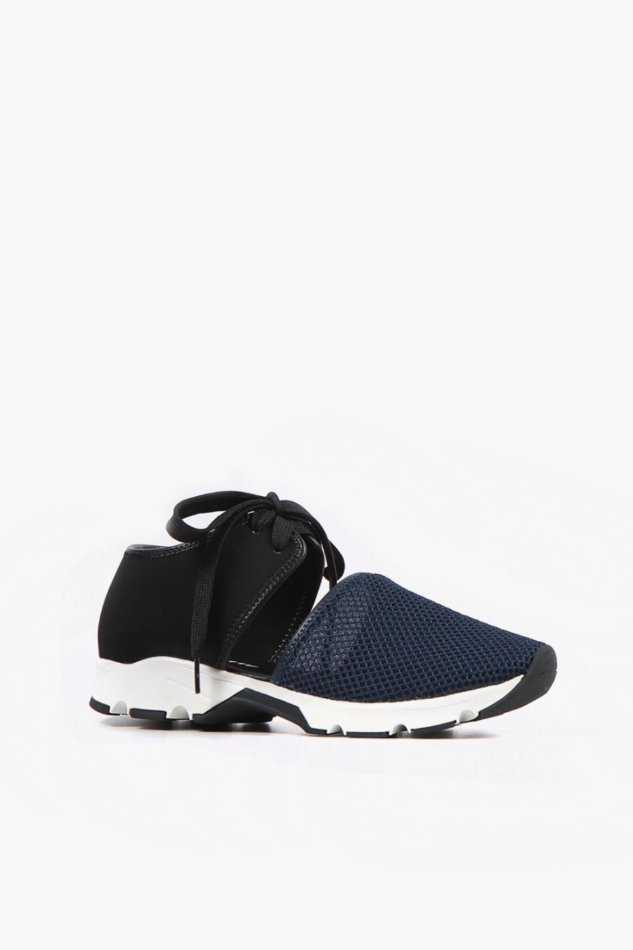 Categories ALL BLACK Footwear | Solid Mesh Navy