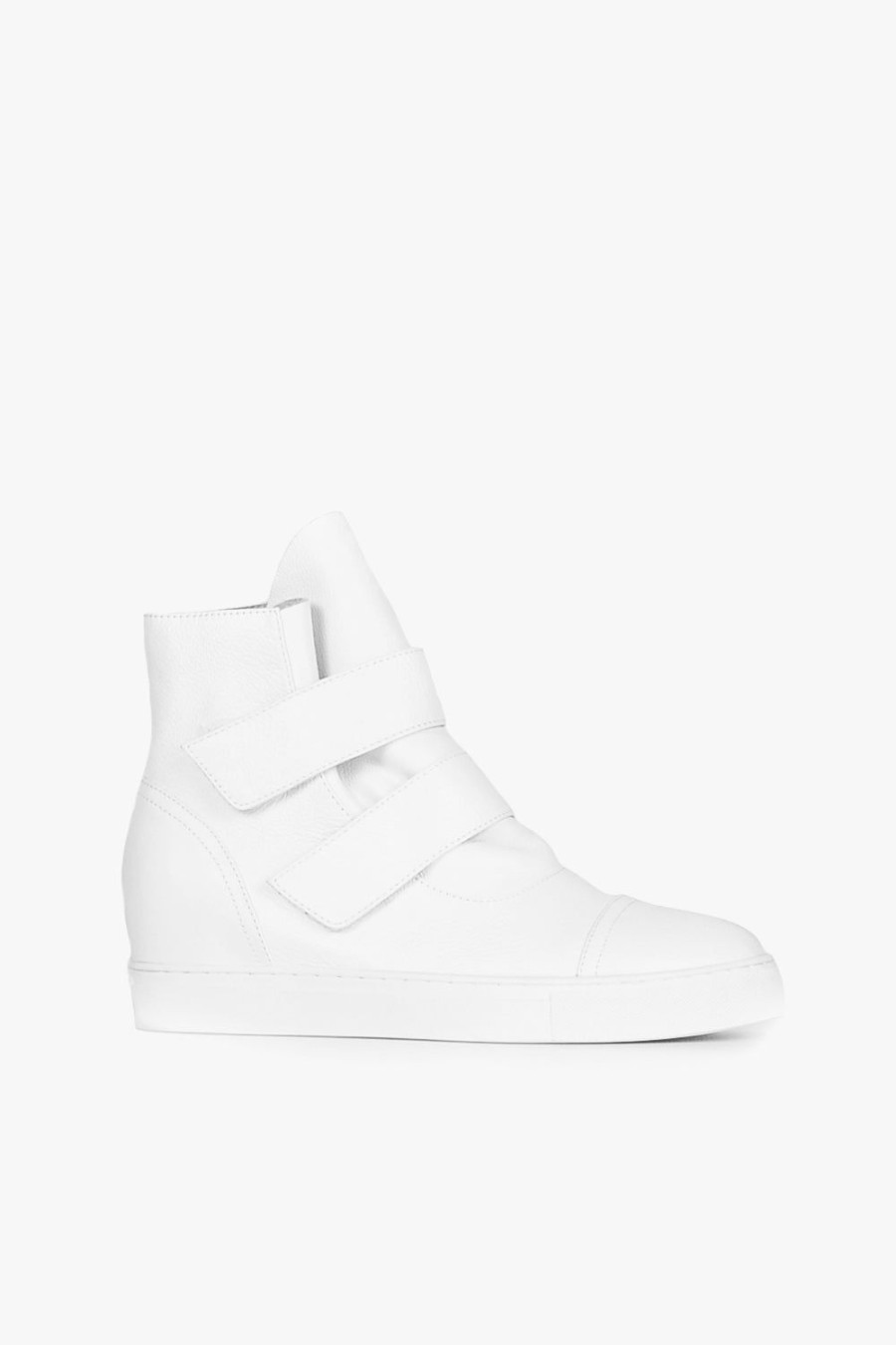 Categories ALL BLACK Footwear | Banded Hi-Top White