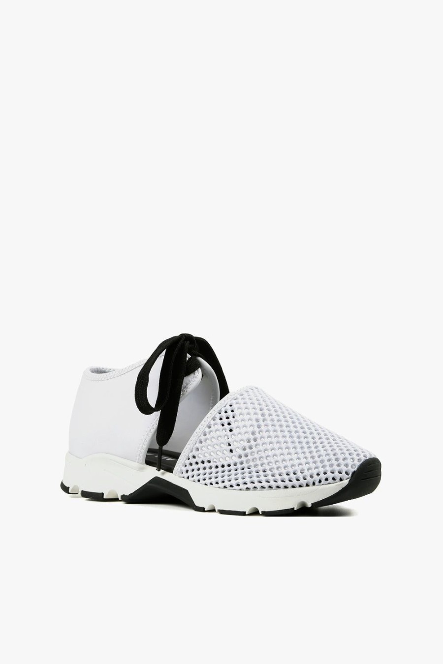 Categories ALL BLACK Footwear | Amazing Mesh White