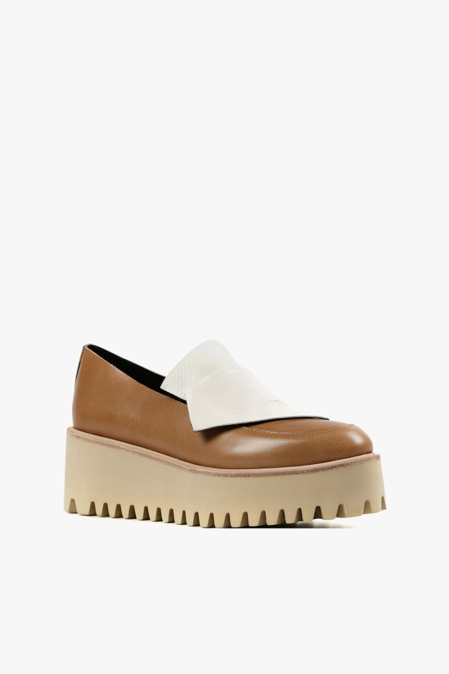 Categories ALL BLACK Footwear | Flatbow Flatform Beige