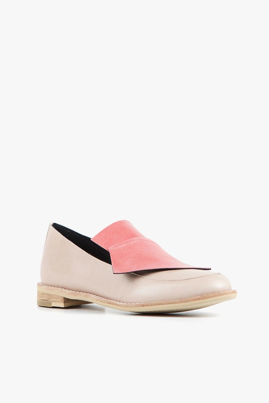 Categories ALL BLACK Footwear | Flatbow Cowman Loafer Pink