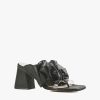 Categories ALL BLACK Footwear | Ruffle Kid Mule Black