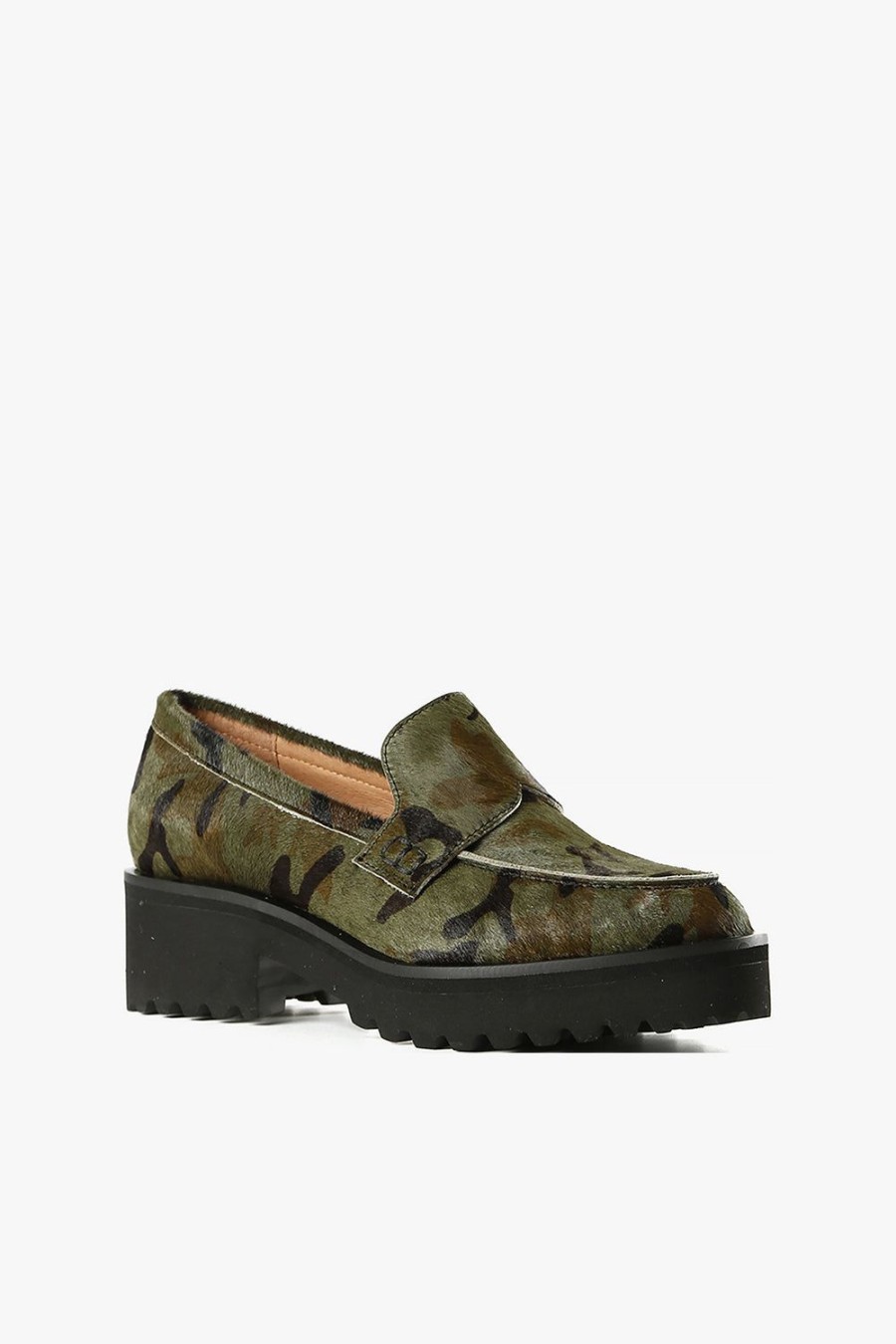 Categories ALL BLACK Footwear | Lugg Lady Loafer Camo